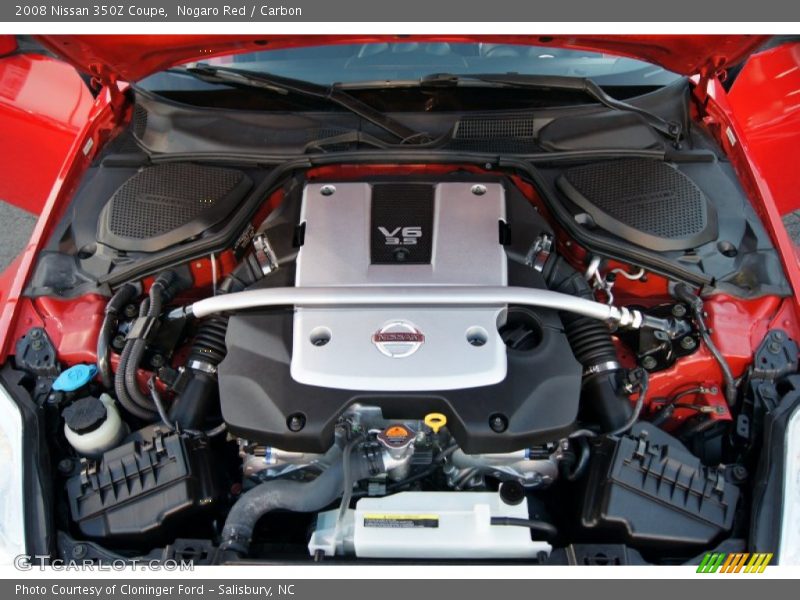 Nogaro Red / Carbon 2008 Nissan 350Z Coupe