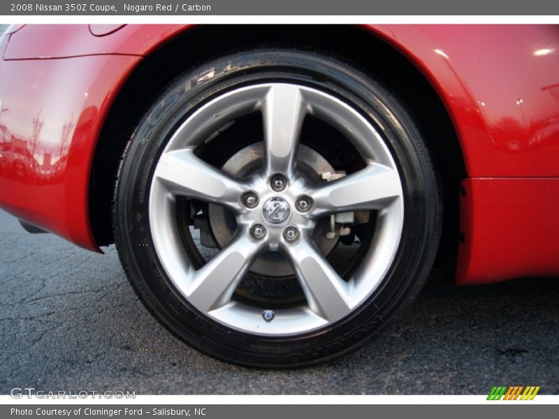 Nogaro Red / Carbon 2008 Nissan 350Z Coupe