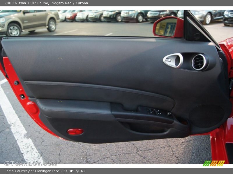 Nogaro Red / Carbon 2008 Nissan 350Z Coupe