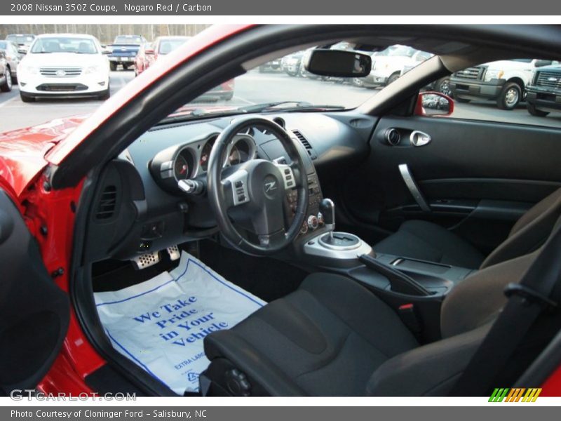 Nogaro Red / Carbon 2008 Nissan 350Z Coupe