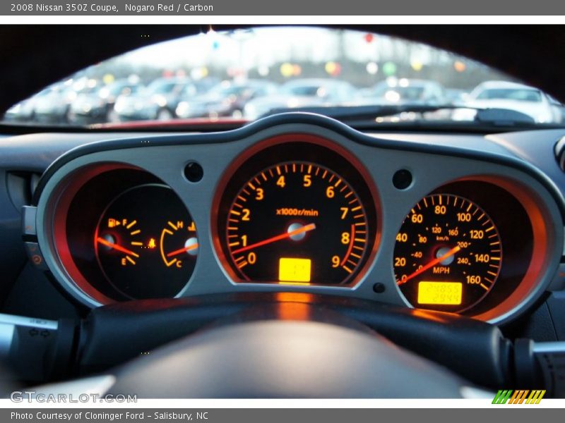 Nogaro Red / Carbon 2008 Nissan 350Z Coupe