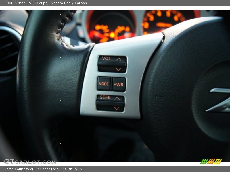 Nogaro Red / Carbon 2008 Nissan 350Z Coupe