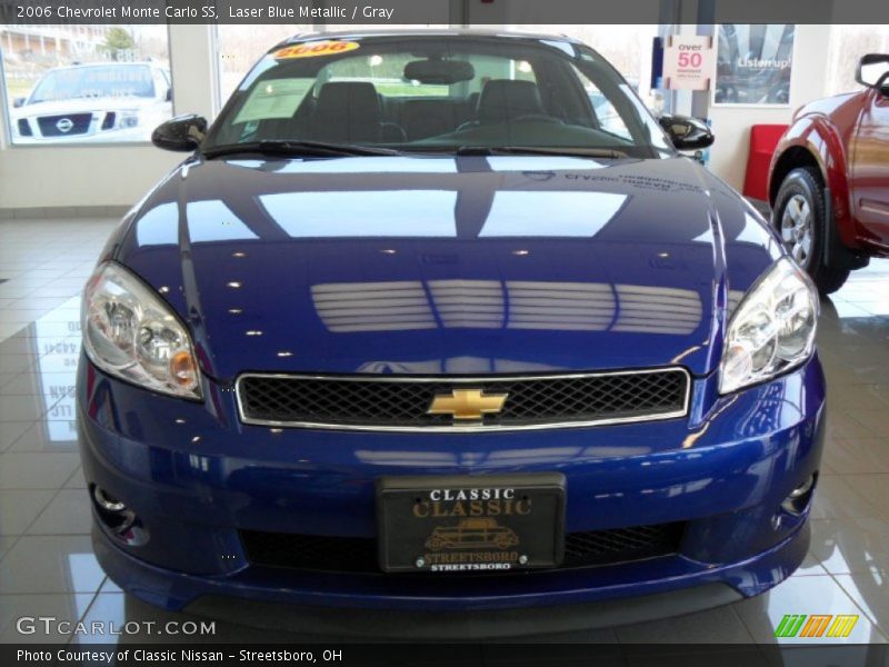 Laser Blue Metallic / Gray 2006 Chevrolet Monte Carlo SS