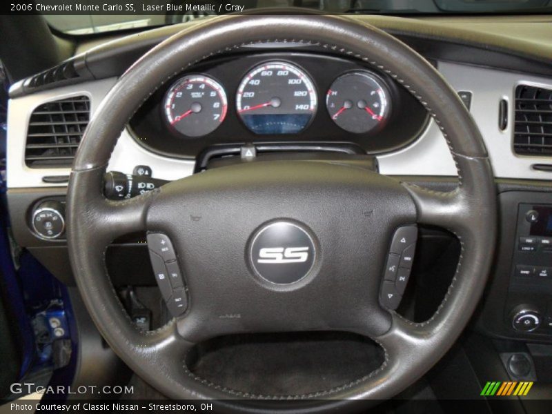 Laser Blue Metallic / Gray 2006 Chevrolet Monte Carlo SS