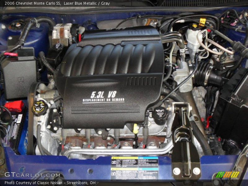 Laser Blue Metallic / Gray 2006 Chevrolet Monte Carlo SS
