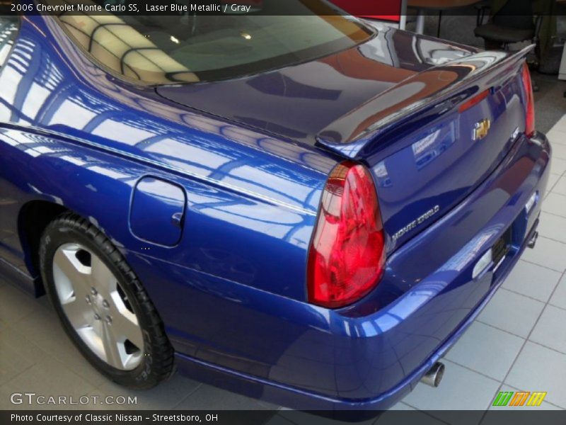 Laser Blue Metallic / Gray 2006 Chevrolet Monte Carlo SS