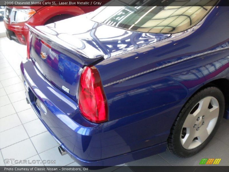 Laser Blue Metallic / Gray 2006 Chevrolet Monte Carlo SS