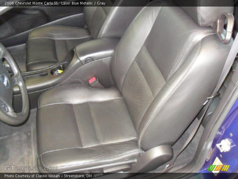 Laser Blue Metallic / Gray 2006 Chevrolet Monte Carlo SS