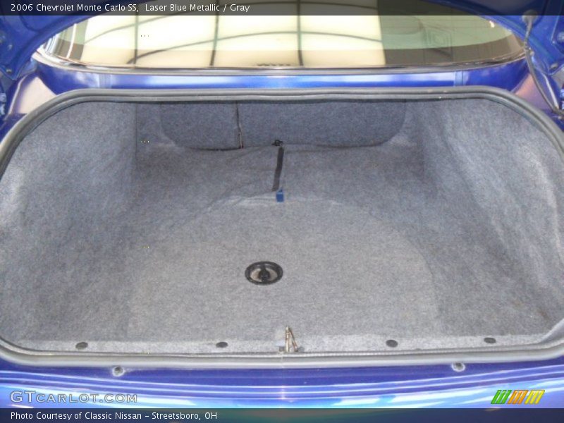 Laser Blue Metallic / Gray 2006 Chevrolet Monte Carlo SS