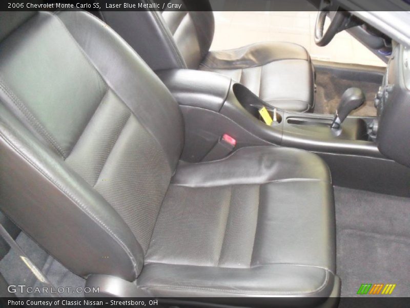 Laser Blue Metallic / Gray 2006 Chevrolet Monte Carlo SS