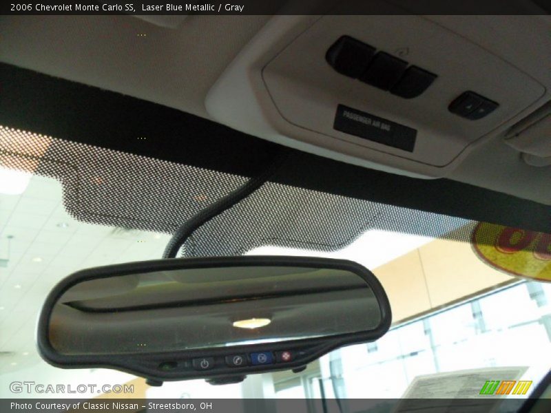 Laser Blue Metallic / Gray 2006 Chevrolet Monte Carlo SS