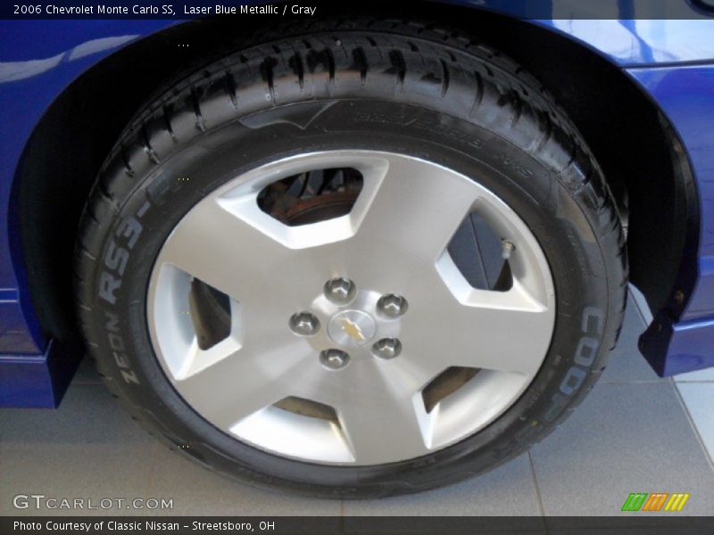 Laser Blue Metallic / Gray 2006 Chevrolet Monte Carlo SS