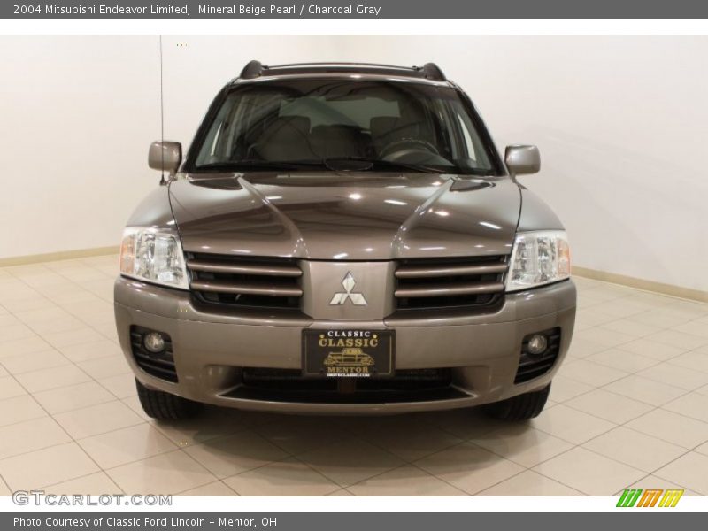 Mineral Beige Pearl / Charcoal Gray 2004 Mitsubishi Endeavor Limited