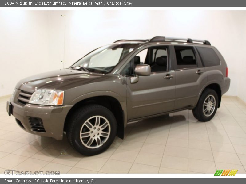 Mineral Beige Pearl / Charcoal Gray 2004 Mitsubishi Endeavor Limited
