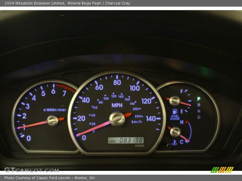  2004 Endeavor Limited Limited Gauges