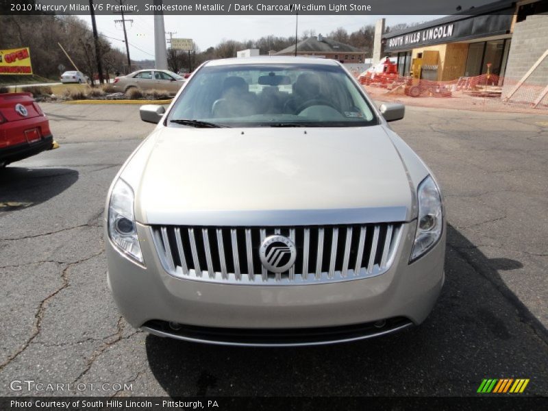 Smokestone Metallic / Dark Charcoal/Medium Light Stone 2010 Mercury Milan V6 Premier
