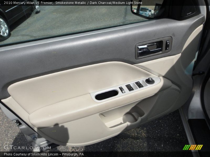 Smokestone Metallic / Dark Charcoal/Medium Light Stone 2010 Mercury Milan V6 Premier
