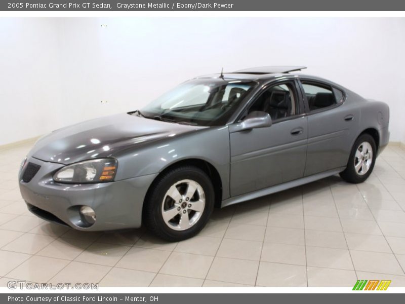 Graystone Metallic / Ebony/Dark Pewter 2005 Pontiac Grand Prix GT Sedan