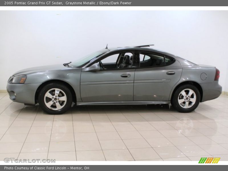 Graystone Metallic / Ebony/Dark Pewter 2005 Pontiac Grand Prix GT Sedan