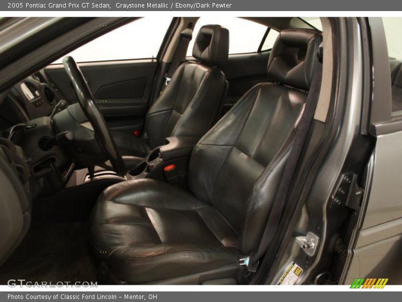 Graystone Metallic / Ebony/Dark Pewter 2005 Pontiac Grand Prix GT Sedan