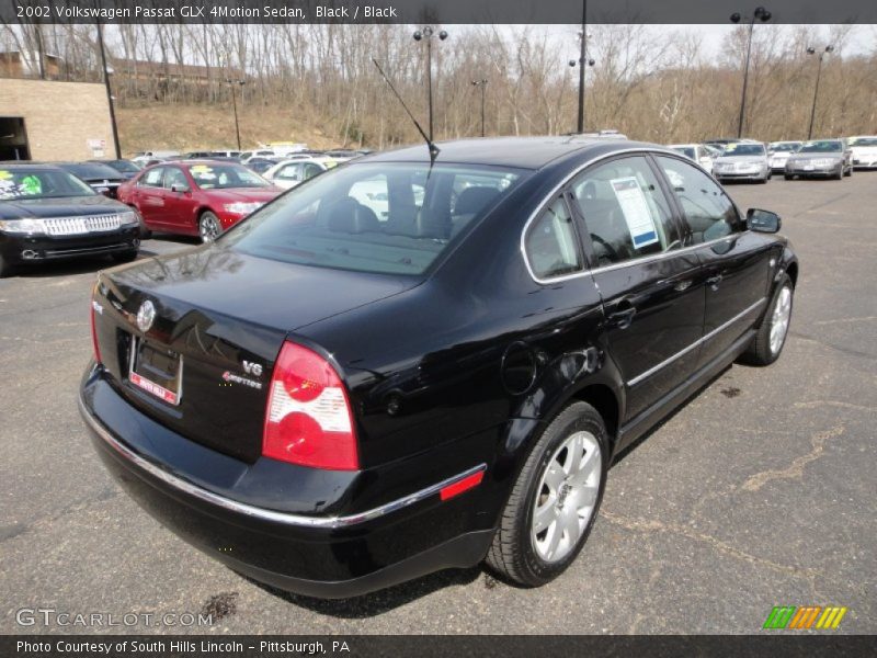 Black / Black 2002 Volkswagen Passat GLX 4Motion Sedan