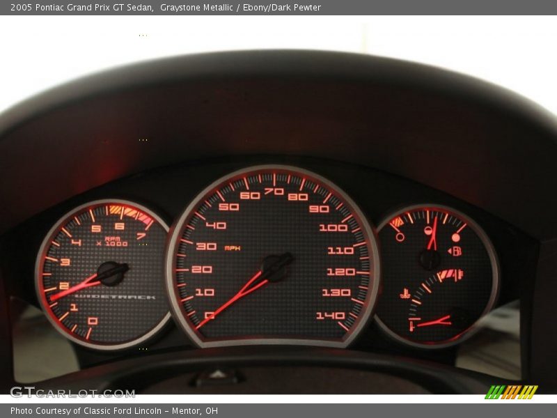 Graystone Metallic / Ebony/Dark Pewter 2005 Pontiac Grand Prix GT Sedan