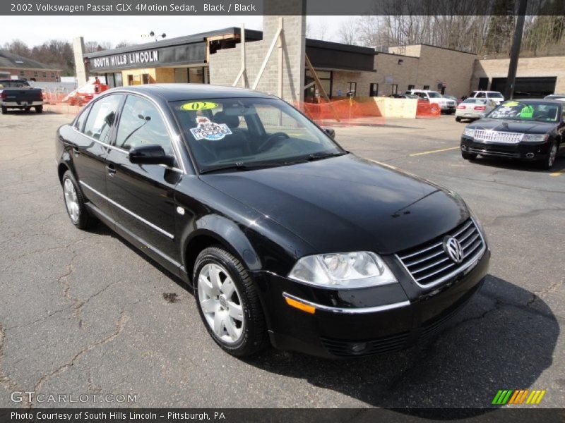 Black / Black 2002 Volkswagen Passat GLX 4Motion Sedan