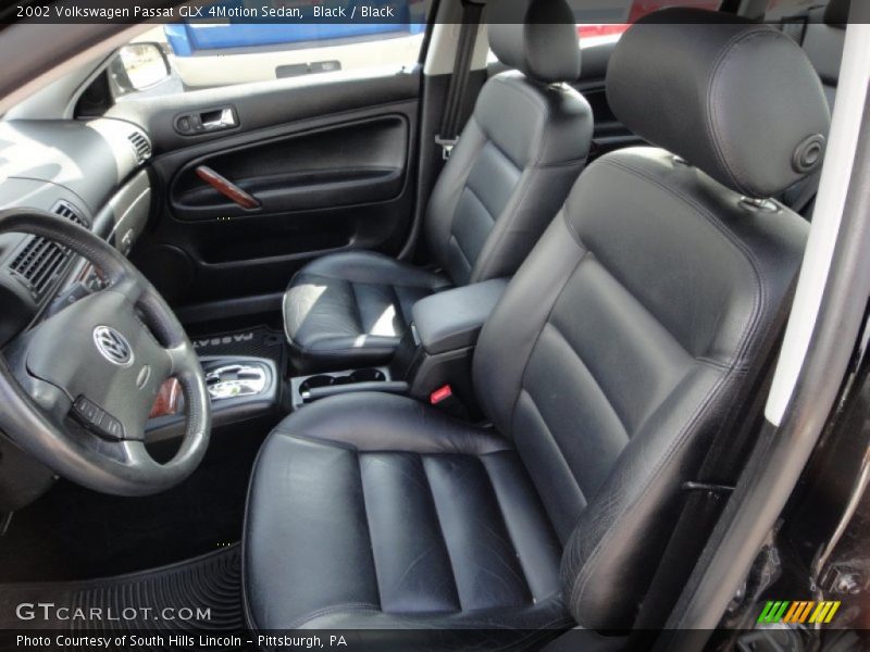 Black / Black 2002 Volkswagen Passat GLX 4Motion Sedan