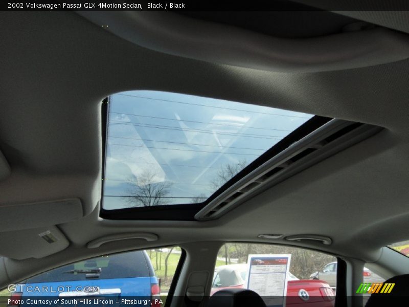 Black / Black 2002 Volkswagen Passat GLX 4Motion Sedan