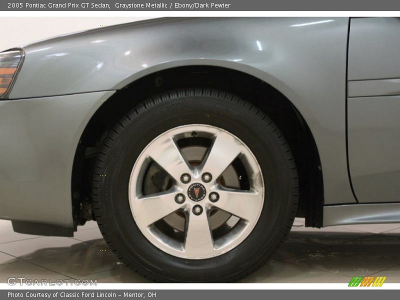 Graystone Metallic / Ebony/Dark Pewter 2005 Pontiac Grand Prix GT Sedan