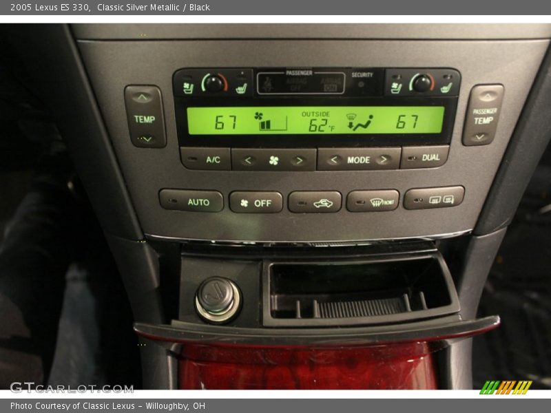 Classic Silver Metallic / Black 2005 Lexus ES 330
