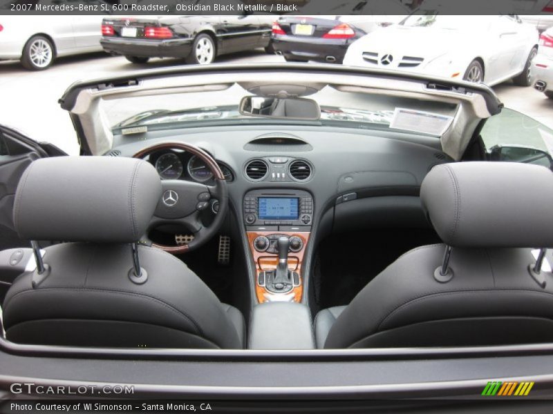  2007 SL 600 Roadster Black Interior