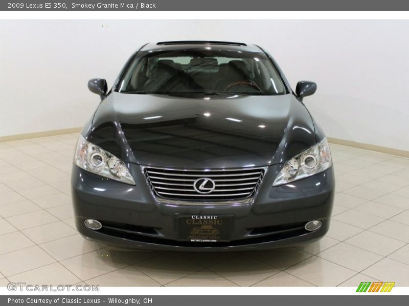 Smokey Granite Mica / Black 2009 Lexus ES 350