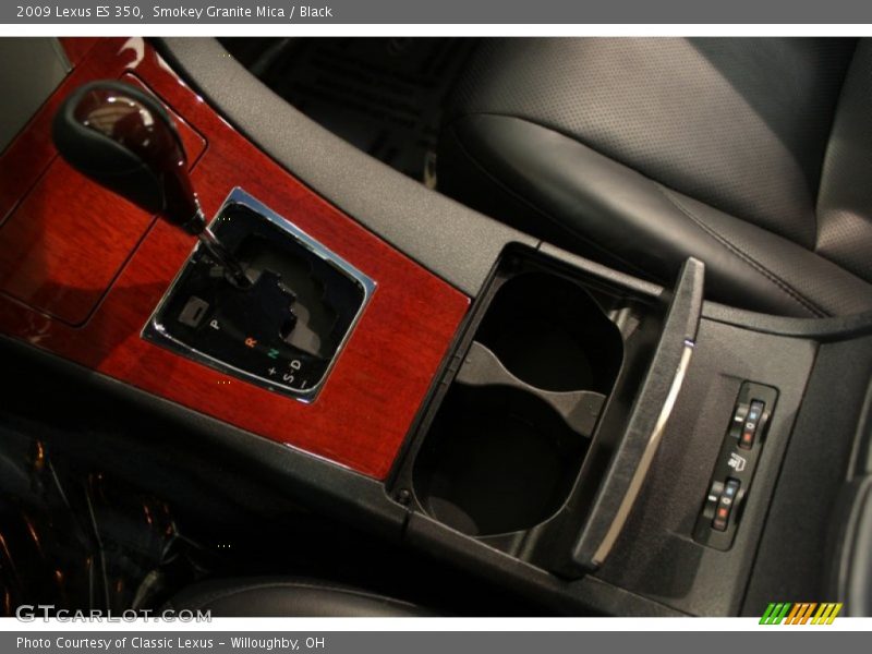 Smokey Granite Mica / Black 2009 Lexus ES 350