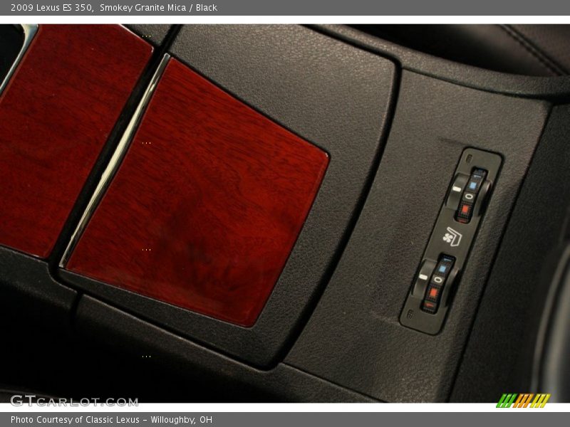 Smokey Granite Mica / Black 2009 Lexus ES 350