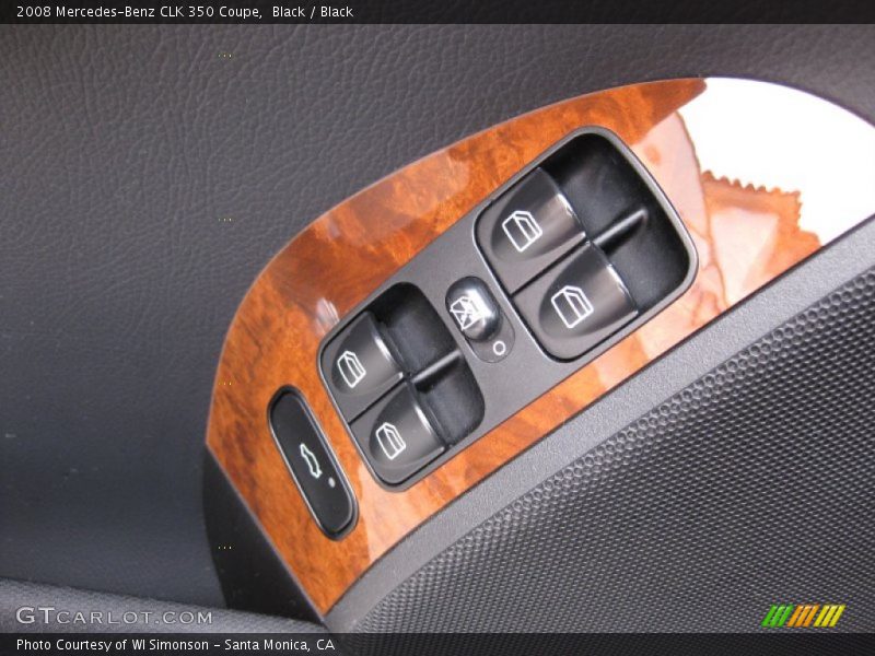 Black / Black 2008 Mercedes-Benz CLK 350 Coupe