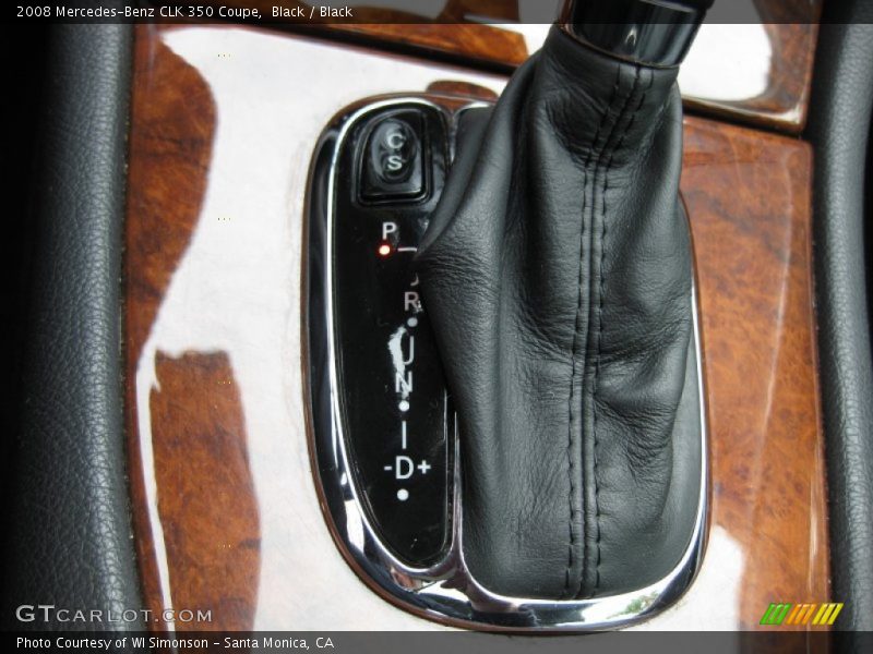 Black / Black 2008 Mercedes-Benz CLK 350 Coupe