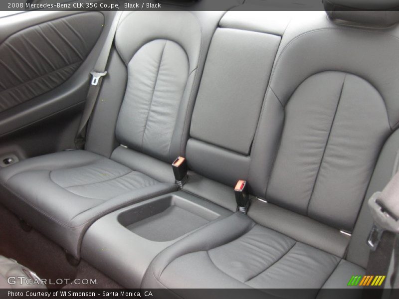Black / Black 2008 Mercedes-Benz CLK 350 Coupe