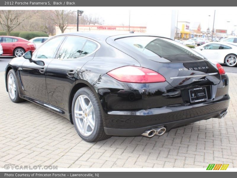 Black / Black 2012 Porsche Panamera S