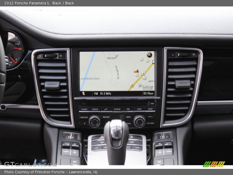 Navigation of 2012 Panamera S