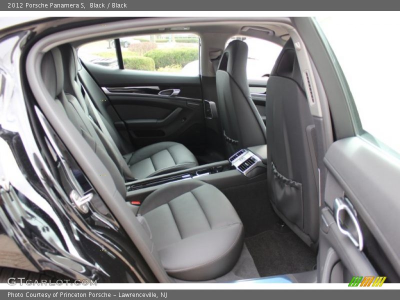  2012 Panamera S Black Interior