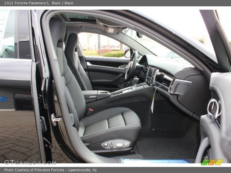  2012 Panamera S Black Interior