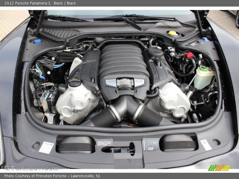  2012 Panamera S Engine - 4.8 Liter DFI DOHC 32-Valve VarioCam Plus V8