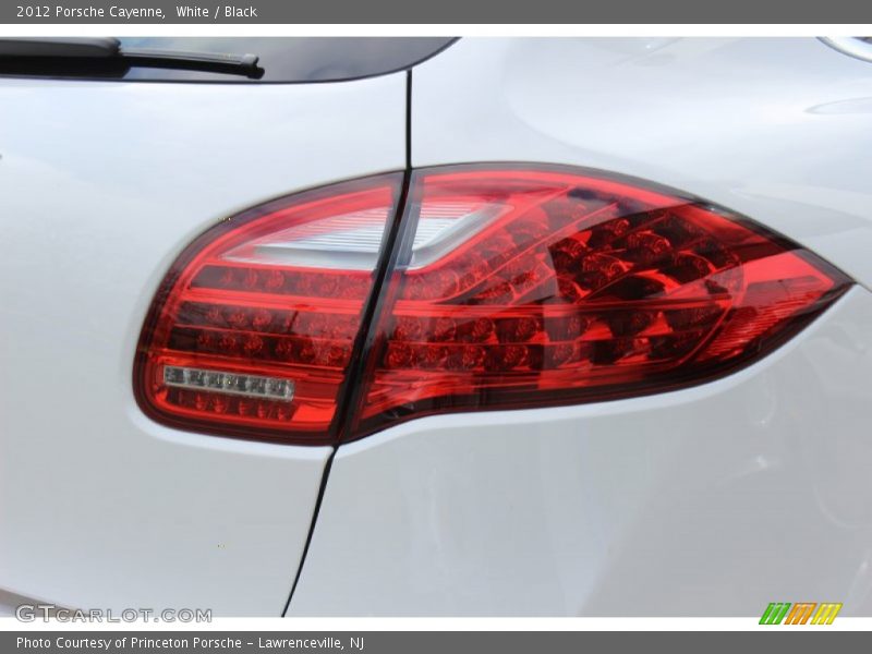 White / Black 2012 Porsche Cayenne