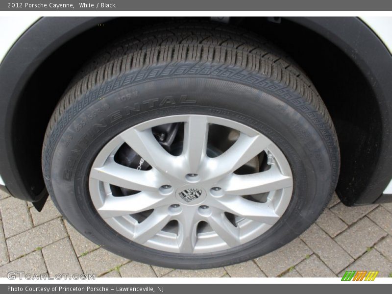 White / Black 2012 Porsche Cayenne