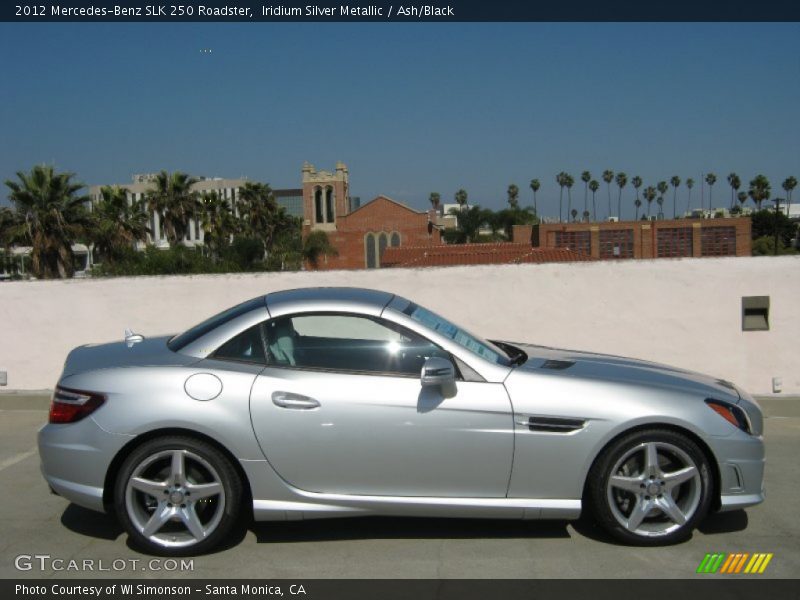 Iridium Silver Metallic / Ash/Black 2012 Mercedes-Benz SLK 250 Roadster
