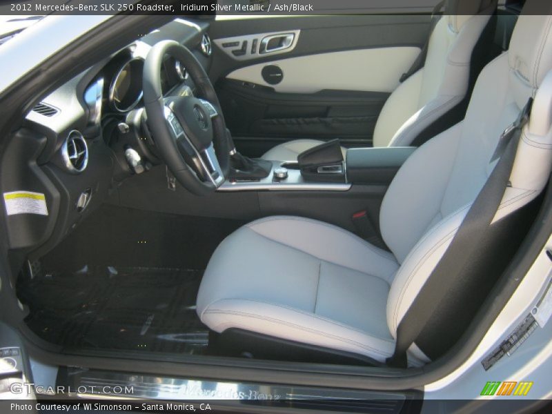 Iridium Silver Metallic / Ash/Black 2012 Mercedes-Benz SLK 250 Roadster
