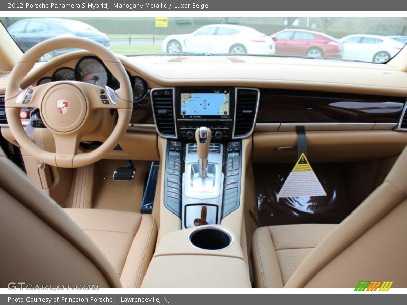 Dashboard of 2012 Panamera S Hybrid