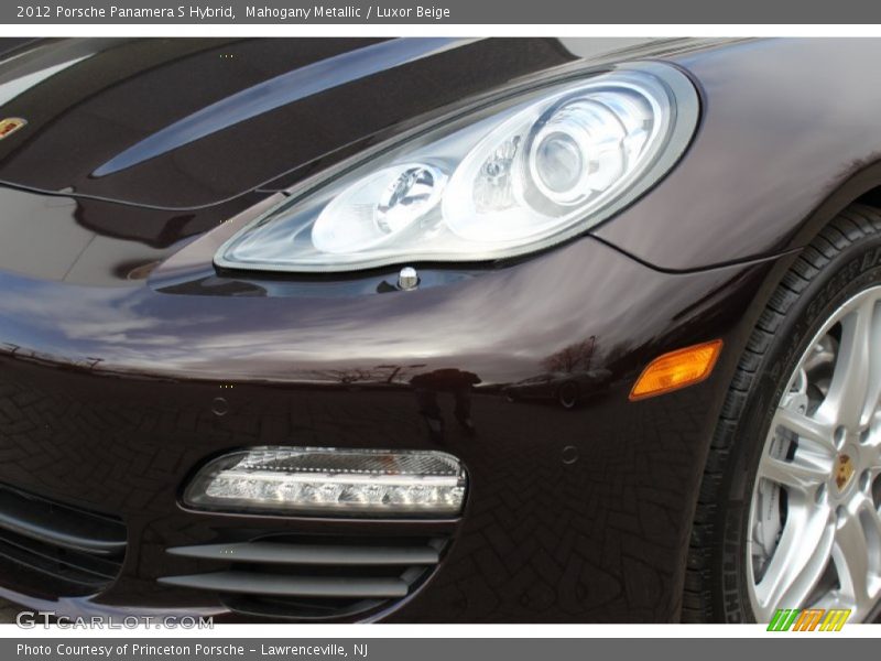 Mahogany Metallic / Luxor Beige 2012 Porsche Panamera S Hybrid