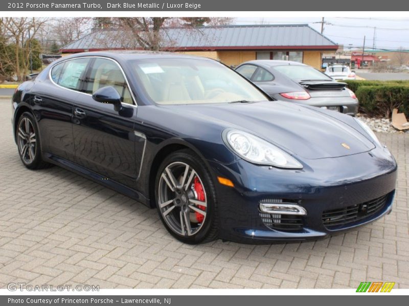 Front 3/4 View of 2012 Panamera Turbo